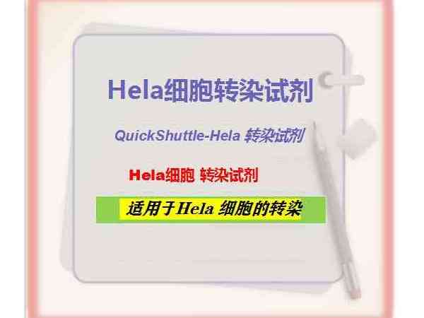 Hela细胞转染试剂-QuickShuttle-Hela